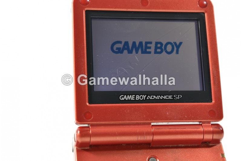 Game Boy Advance SP Console Pokémon Groudon Edition - Gameboy