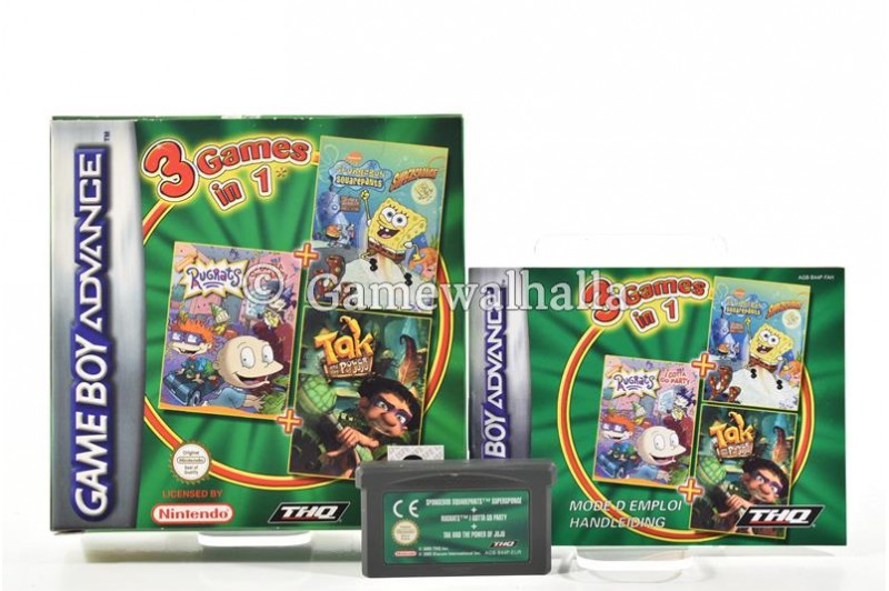 3 Games In 1 (cib) - Gameboy Advance