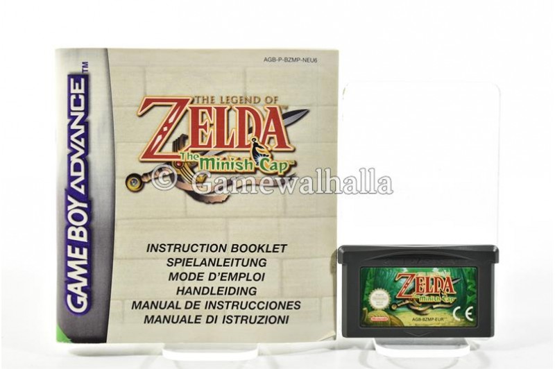 The Legend Of Zelda The Minish Cap (cart + boekje) - Gameboy Advance