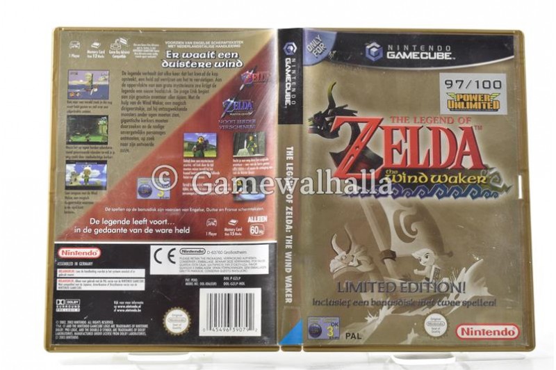 The Legend Of Zelda The Windwaker Limited Edition (zonder boekje) - Gamecube