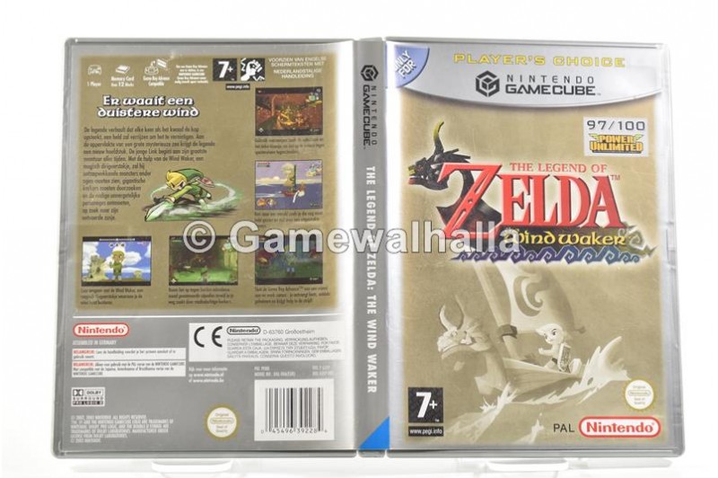 The Legend Of Zelda The Windwaker Player's Choice (zonder boekje) - Gamecube