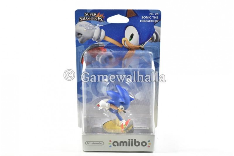 Amiibo no 26 Sonic The Hedgehog Super Smash Bros Collection (nieuw) - Merch