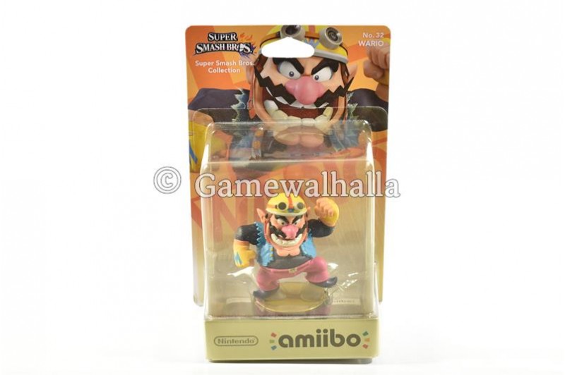 Amiibo No 32 Wario Super Smash Bros Collection (nieuw) - Merch