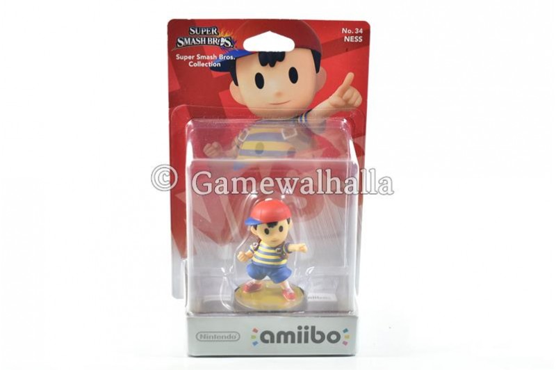 Amiibo No 34 Ness Super Smash Bros Collection (nieuw) - Merch