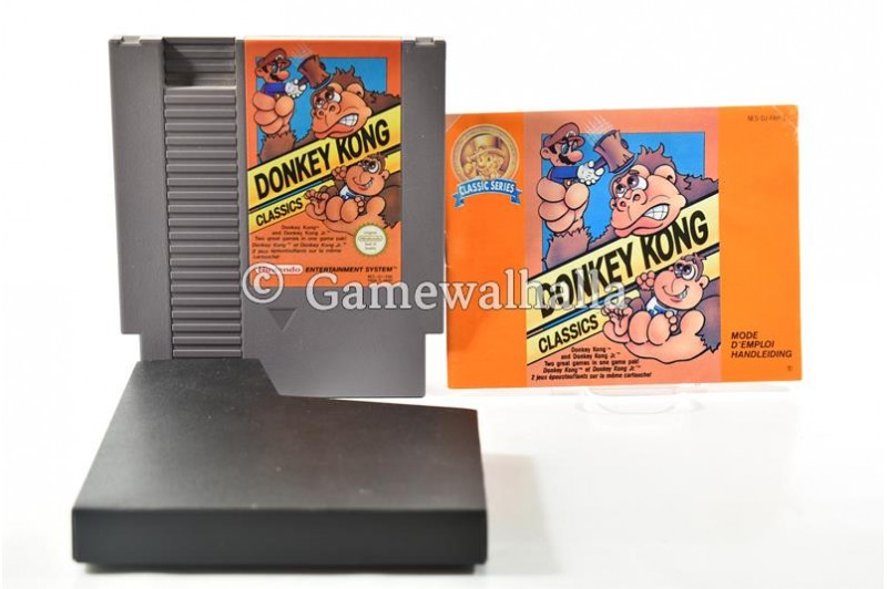 Donkey Kong Classics (cart + boekje) - Nes