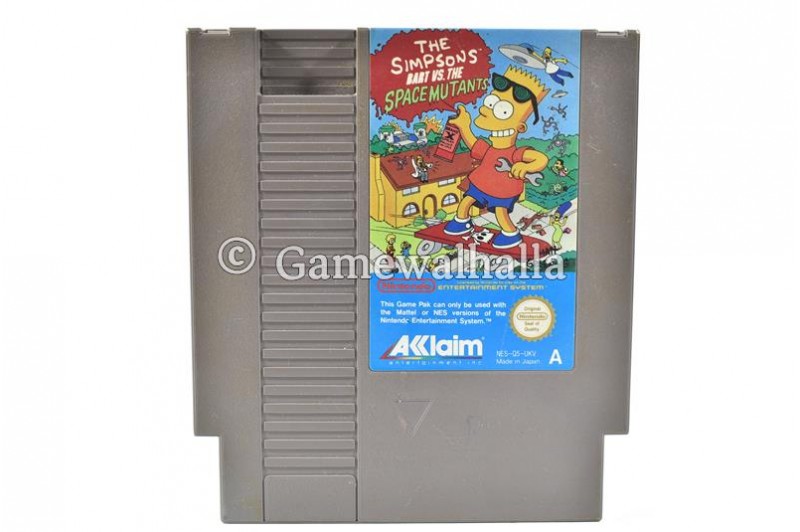 The Simpsons Bart Vs The Space Mutants (PAL A - cart)  Nes