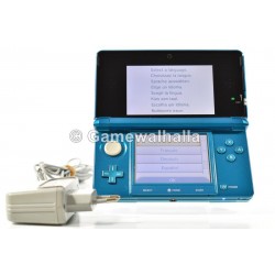 Nintendo 3DS Console Aqua Blue + Chargeur - 3DS