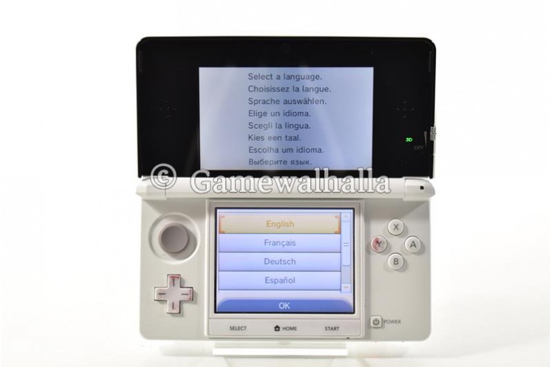 Nintendo 3DS Console Pearl White (without charger) - 3DS