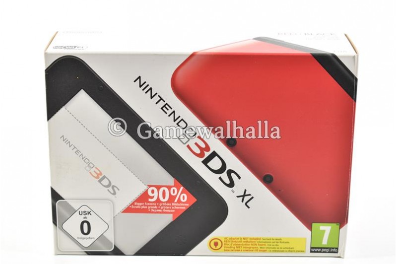 Nintendo 3DS XL Console Red + Black (boxed) - 3DS