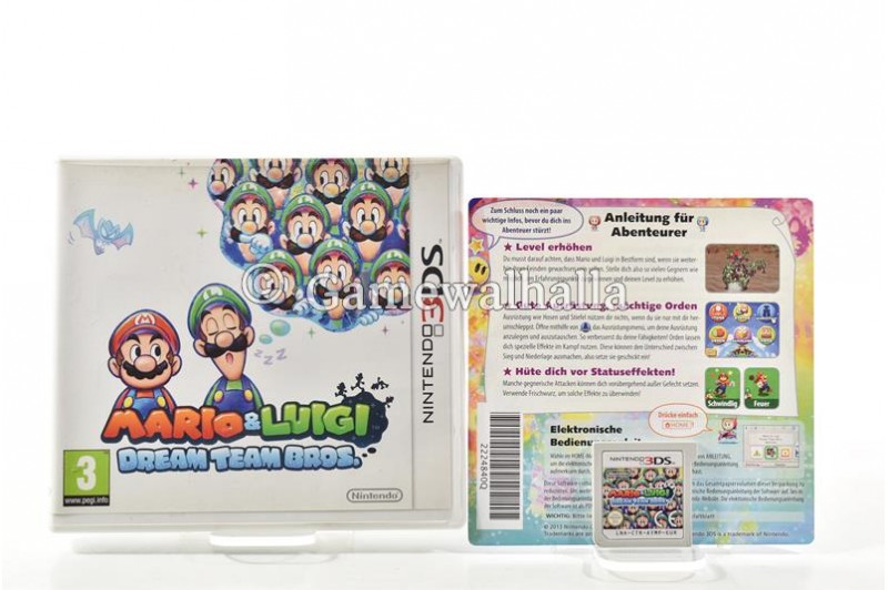 Mario & Luigi Dream Team Bros (Allemand) - 3DS