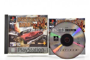 Destruction Derby Raw (platinum) - PS1
