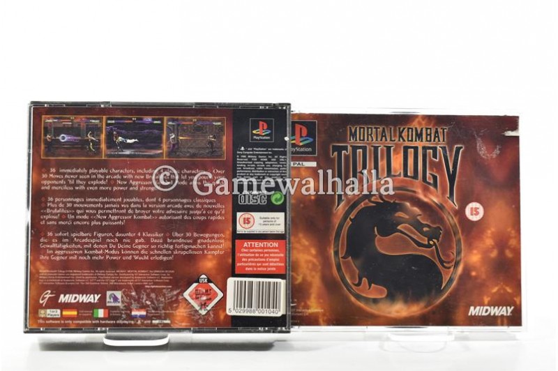 Mortal Kombat Trilogy (big box) - PS1