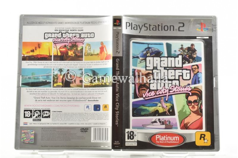 Grand Theft Auto Vice City Stories (platinum) - PS2