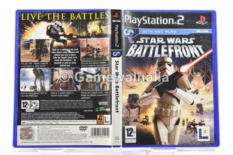 salade Politieagent Industrieel Star Wars Battlefront - PS2 kopen? 100% garantie | Gamewalhalla