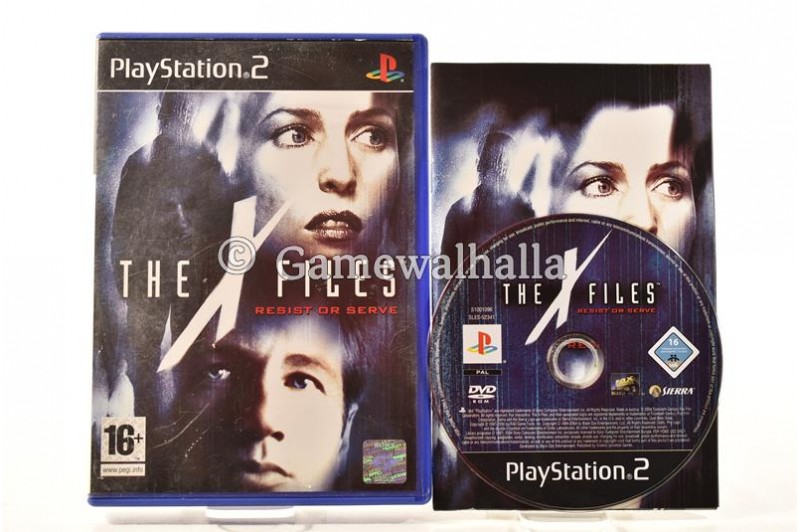 The X-Files Resist Or Serve - PS2