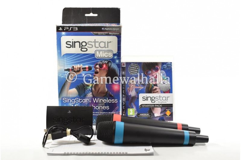 Draadloze Micro's Singstar (boxed) - PS3