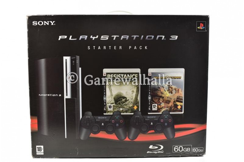 PS3 Console Phat 60 Go Starter Pack (boxed) - PS3
