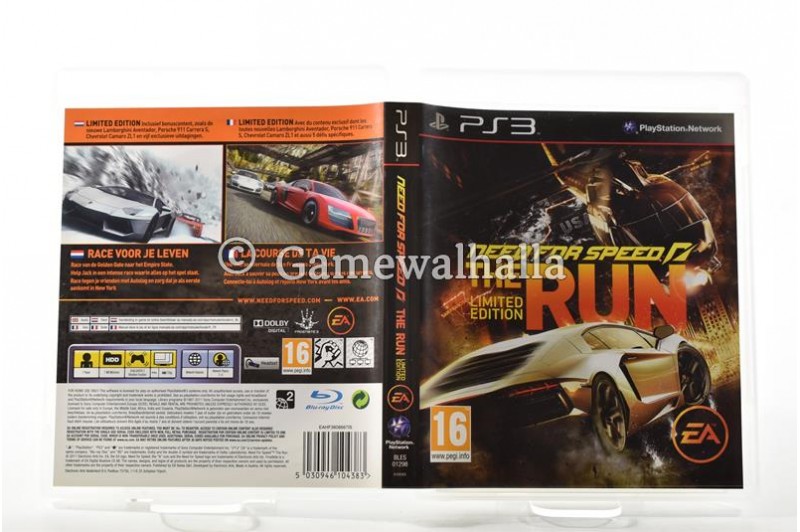 Need For Speed The Run Limited Edition - PS3