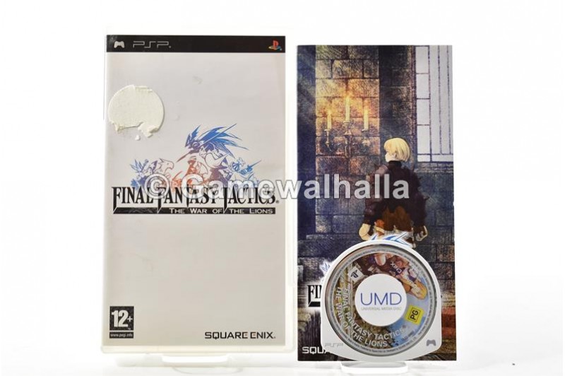 Final Fantasy Tactics The War Of The Lions - PSP