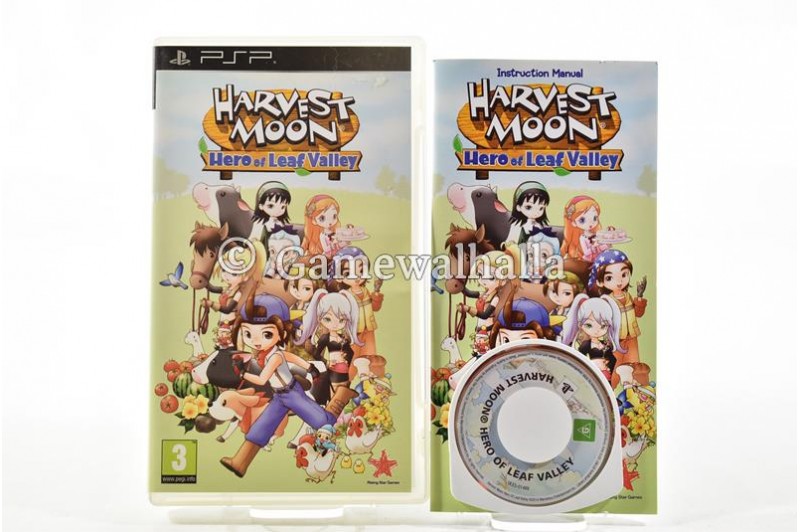 Harvest Moon Hero Of Leaf Valley - PSP