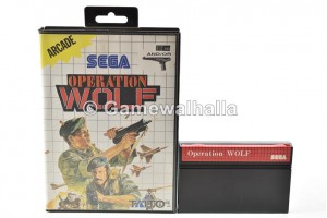 Operation Wolf (no instructions) - Sega Master System