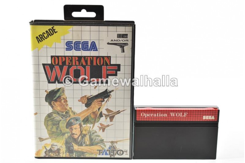 Operation Wolf (zonder boekje) - Sega Master System