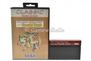 The Lucky Dime Caper Starring Donald Duck Classic (zonder boekje) - Sega Master System