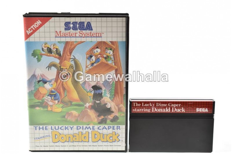 The Lucky Dime Caper Starring Donald Duck (no instructions) - Sega Master System