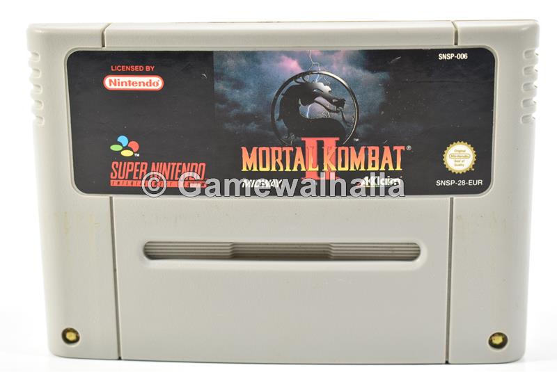 mortal kombat snes cartridge