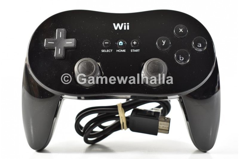 Wii Classic Pro Controller Zwart - Wii 