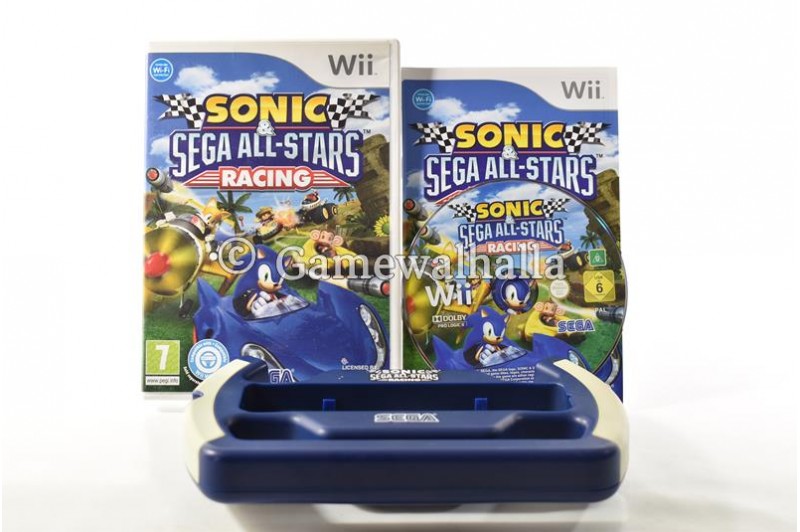 Sonic & Sega All-Stars Racing + Stuur - Wii